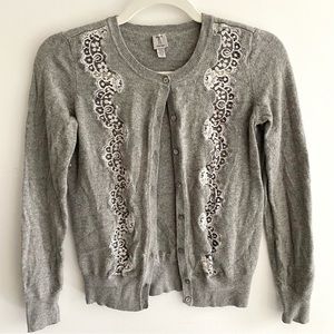 Tristan Lace Accent Sweater